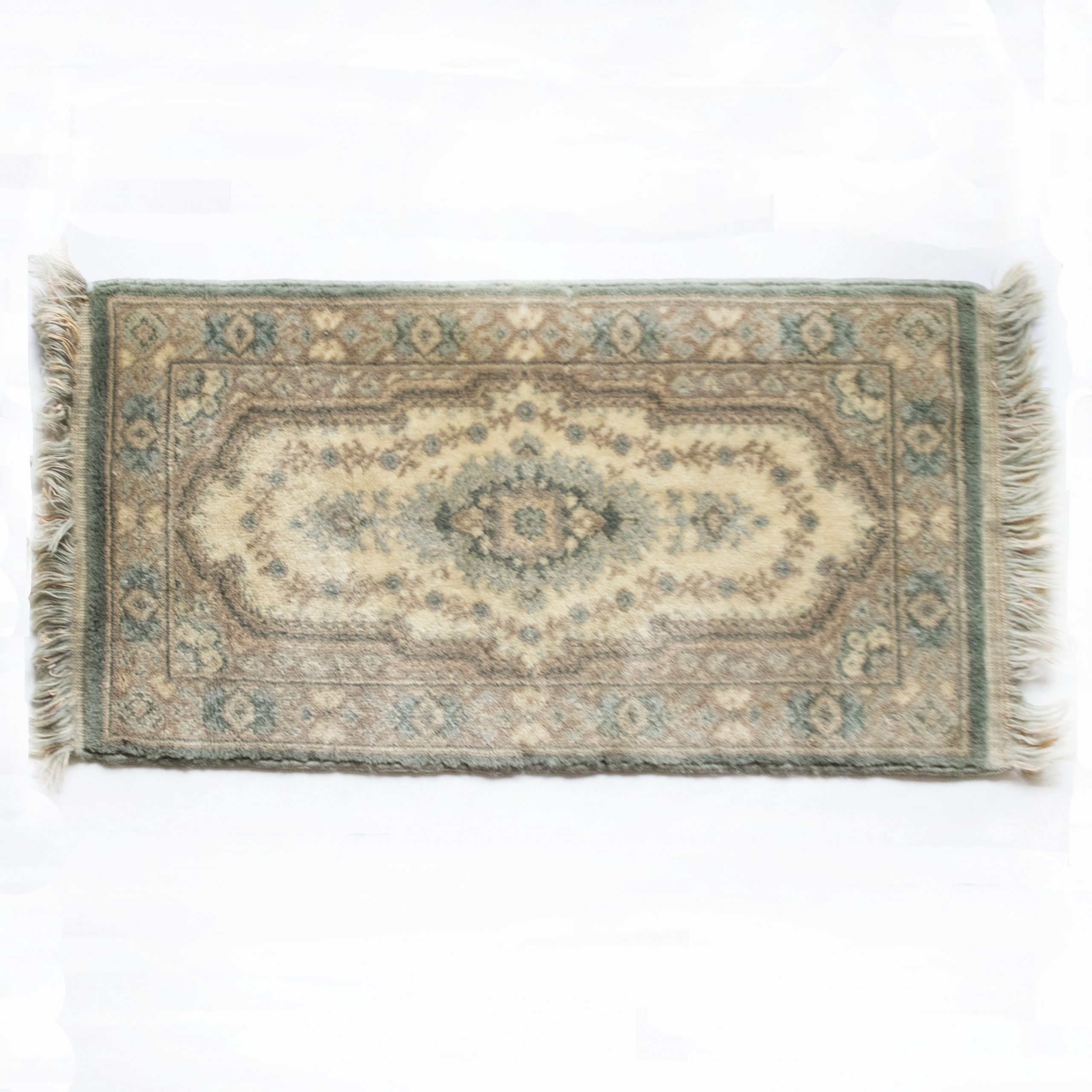 Kudde Anzai spanning Vintage tapijt/deurmat mint - End of April - End of April
